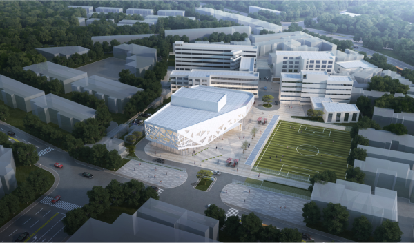 芜湖市少年宫迁址改扩建工程项目新建演艺中心大楼及运动场设计方案