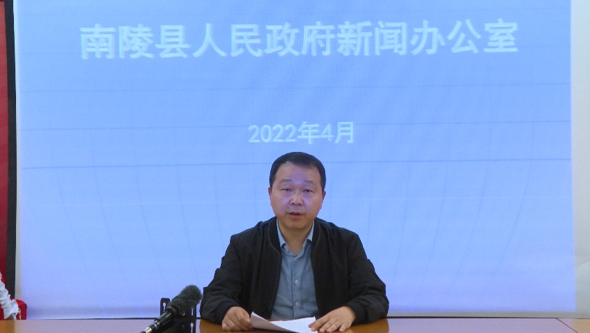 南陵县发改委党委书记主任龚敏发布南陵县重大项目建设工作新闻发布会