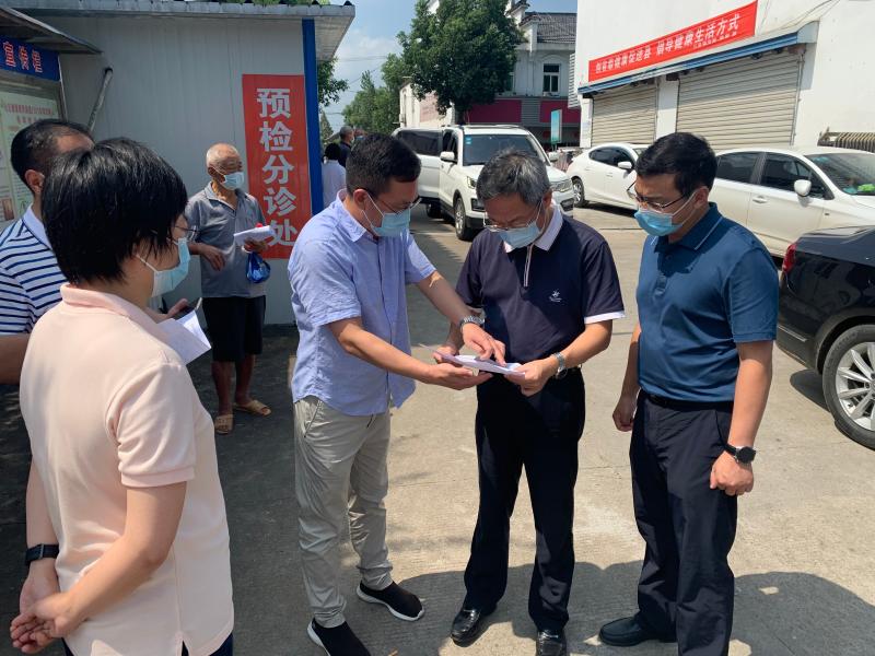 陈海俊督导检查疫苗接种及疫情防控工作_芜湖市政务公开平台